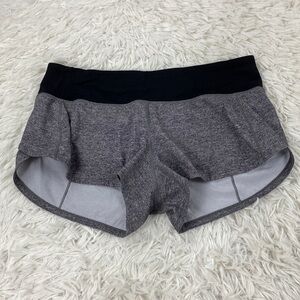 Lululemon Speed Up Short *2.5" Heather Lux Multi Black / Black